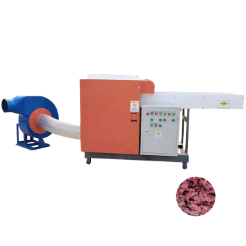 Textilrecyclingmaschine: kleiner Shredder für alte Kleidung