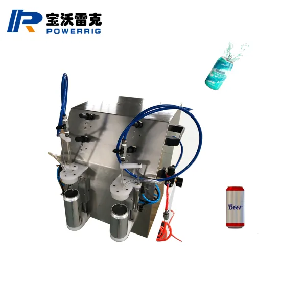 Semi-Automatic Drink Filling Machine for Soda, Juice, and Beer Cans