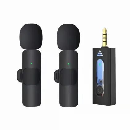 K35 Mini Wireless Microphone: Versatile Connectivity for Devices