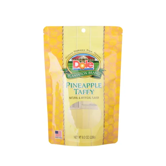 Ziplock Recycled Dry Fruit And Nut Packaging Bag