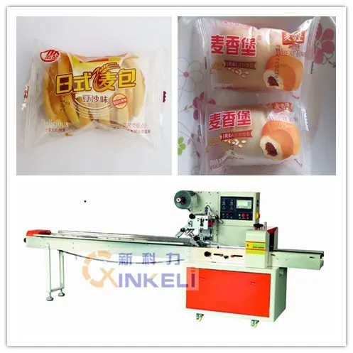 Japan Wheat bread flow packaging machine