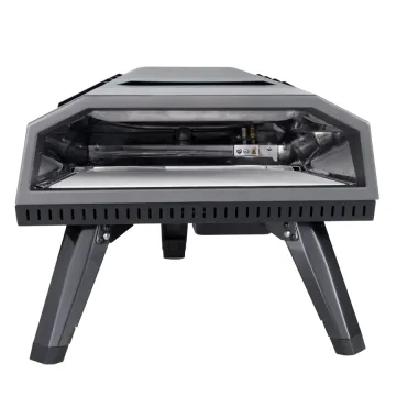 Outdoor Portable Rotating Gas Rotary Charcoal Rotisserie BBQ Grill