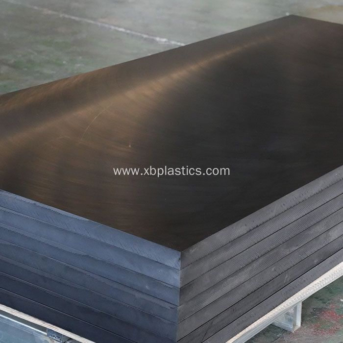 uhmw plastic sheet black