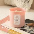 Prywatna etykieta 3 Wicks Glass Jar Pachned Candle