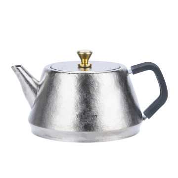 Portable Ultralight Titanium Mini Kettle 300ml - Camping Tea & Coffee Maker with Filter