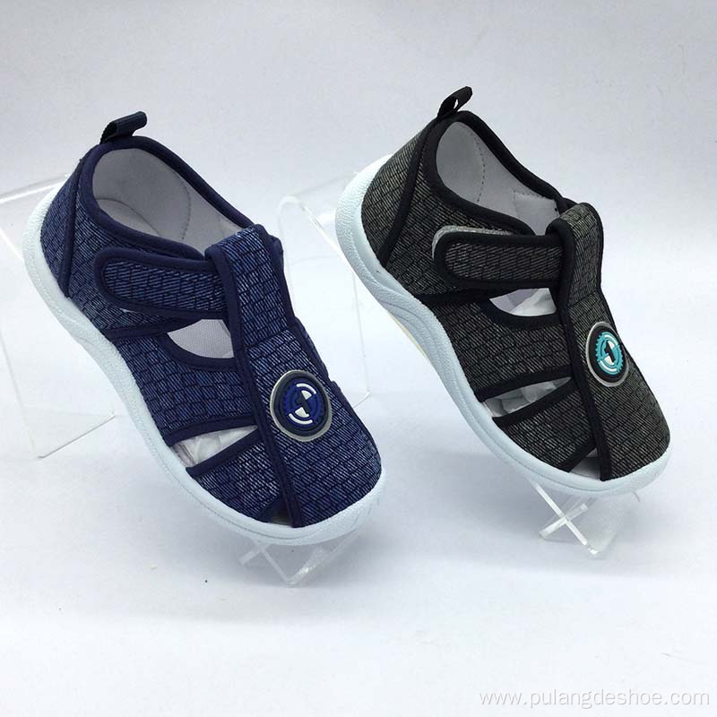 new design kid casual shoes boy canvas shoe