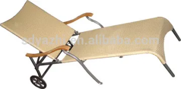 soft sling sun bed for garden furniture