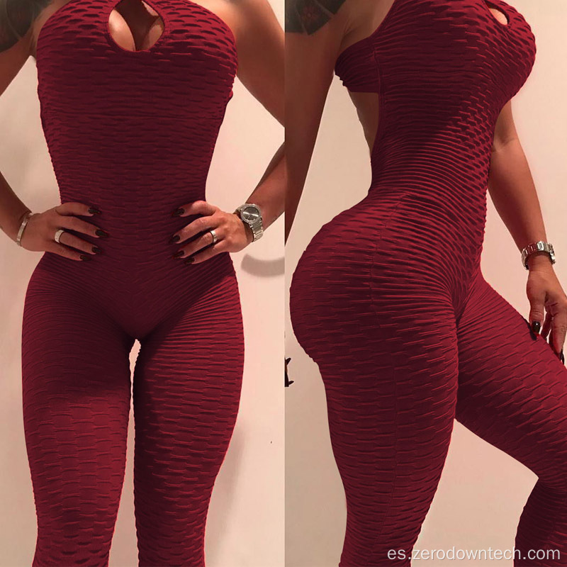 Hot new ladies sexy nalgas muestran nalgas de una pieza fitness deportes pantalones de yoga traje conjuntos de yoga