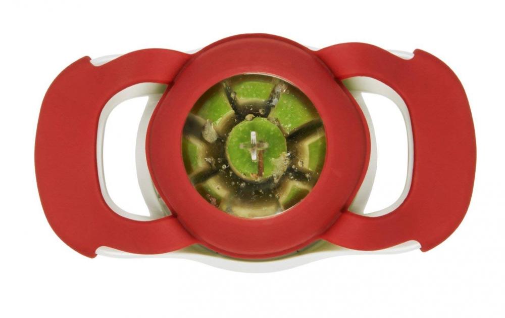 Plástico Pop-Out Maçã Slicer Cutter Fruit Tools