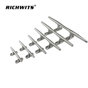 Marine Hardware 8 Inch Hollow Base Cleat stainless steel 316 for boat cleat