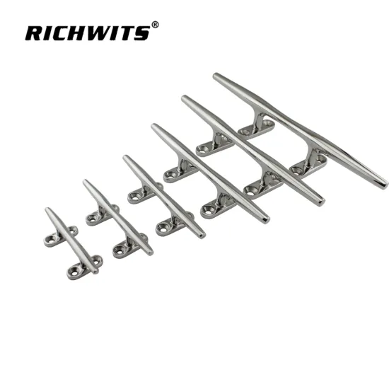 Marine Hardware 8 Inch Hollow Base Cleat stainless steel 316 for boat cleat