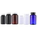 80cc Brown PET capsule bottle Hinged Lid Containers