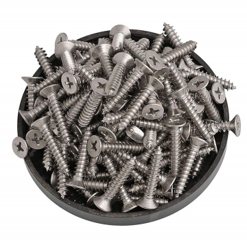High-Quality Stainless Steel Countersunk Self-Tapping Screws for Wood and Wallboard