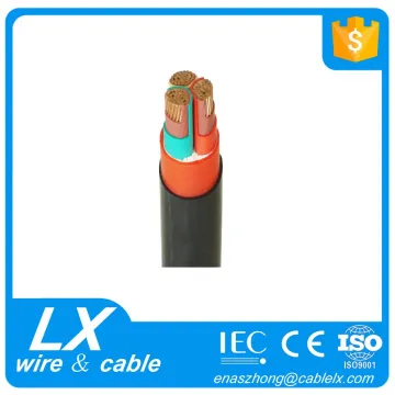 shield fire resistant cable with low smoke material