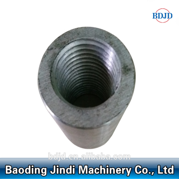 high strength splicing bar coupler connecting threaded steel rebar coupler