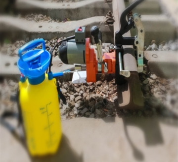 Electric Rail Drilling Machine