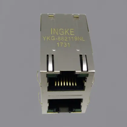 YKG-862119NL 100% compatoble 1840855-1 TE RJ45 Magnetic Jack
