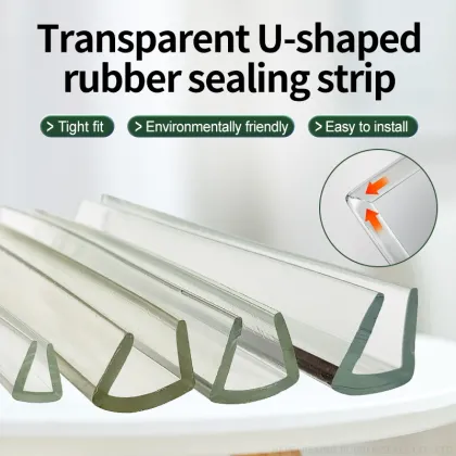 U-channel PVC edge molding seal strip edge protection