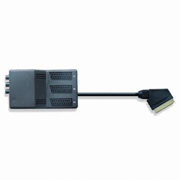 SCART Socket with 8.0mm Outer Diameter and Nickel and Gold Plating