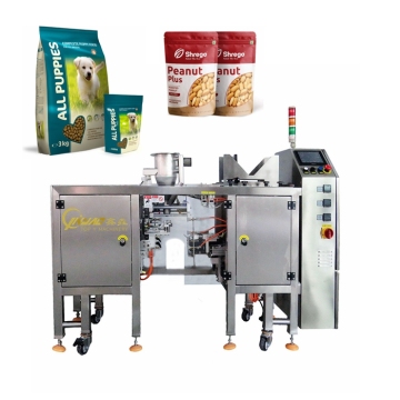 Machine d'emballage d'emballage alimentaire pour animaux de compagnie à séchage automatique multi-fonctions pour les sacs à fermeture éclair