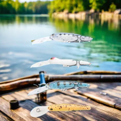 Crazy Minnow Hard Fishing Lure - Floating Minnow Lure