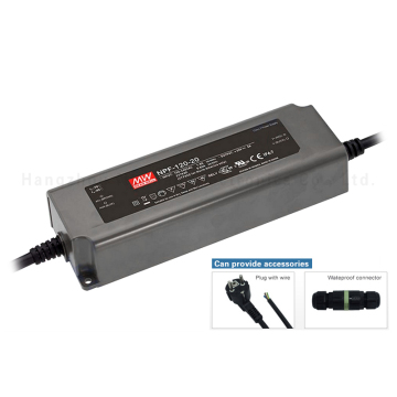 Mean Well NPF-120-30 120W Waterproof LED Driver 30V IP67 with PFC Function