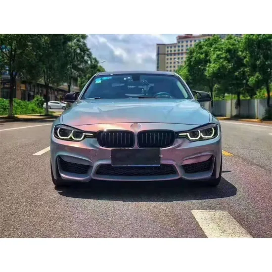 PP Material M3 Style Bumpers for BMW 3 Series F30/F35 2012-2018 - Upgrade Kit with Bumpers Grilles