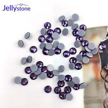 Hot Drilling Machine Tanzanite Rhinestone Applicator DIY Clothes Stick Diamond Drill Tools Purple Set Crystal Hand Sewing Kit