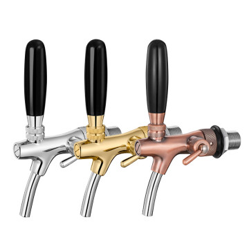 Adjustable Flow Control Stainless Steel Beer Dispenser Faucet for Homebrewing