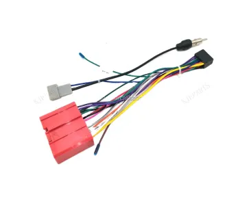 24-Pin Auto Audio Power Cable Adapter Harness for Mazda Android Player