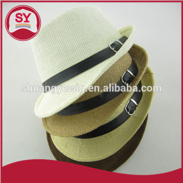 straw hat/bulk straw cowboy hats/cheap plain wholesale straw cowboy hats