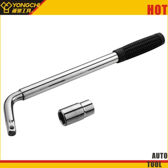 L type truck wheel removal tool wrench