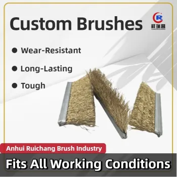 High-Strength Steel Wire Strip Brushes for Polishing