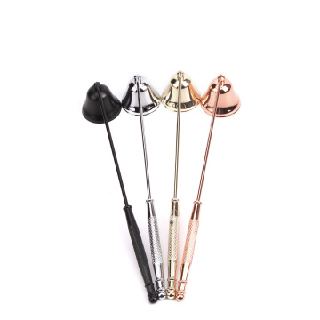 Stainless Steel Black Gold Candle Snuffer - Wholesale Candle Extinguisher