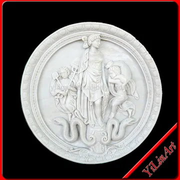 Marble Natural Relief Sculpture,Stone Relief Carving (YL-F012)