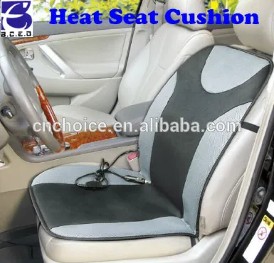 Basics potable12-Volt Battery Heated Car Seat Cushion