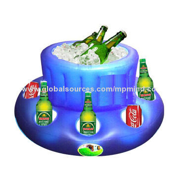 Inflatable Cooler, Pool Pong Table, Sized 61 x 51 x 28cm