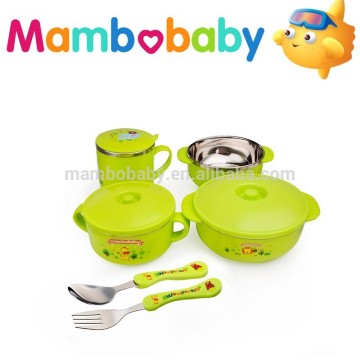 Cartoon Stainless Steel dinner set