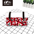 Custom traffic symbol style PU leather handbag cosmetic bag pencil case&bag multifunctional bag