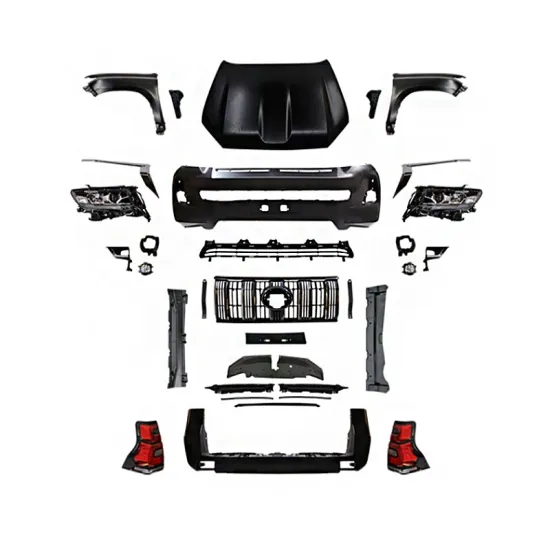 Upgrade Car Auto Parts for Land Cruiser Prado FJ150 2010-2017 to 2018-2022 Appearance