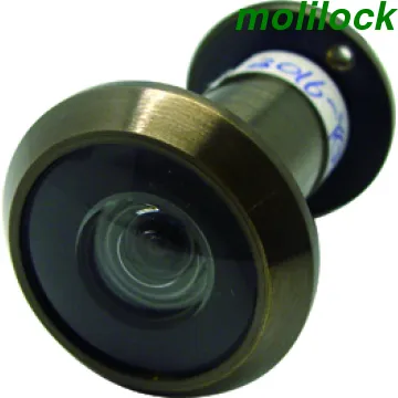 Zinc Alloy Peep Hole, Antique Brass Door Viewer