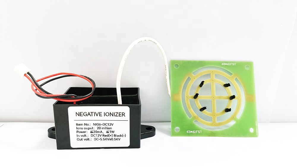 NIG2-DC12V negative ion generator brings clean air