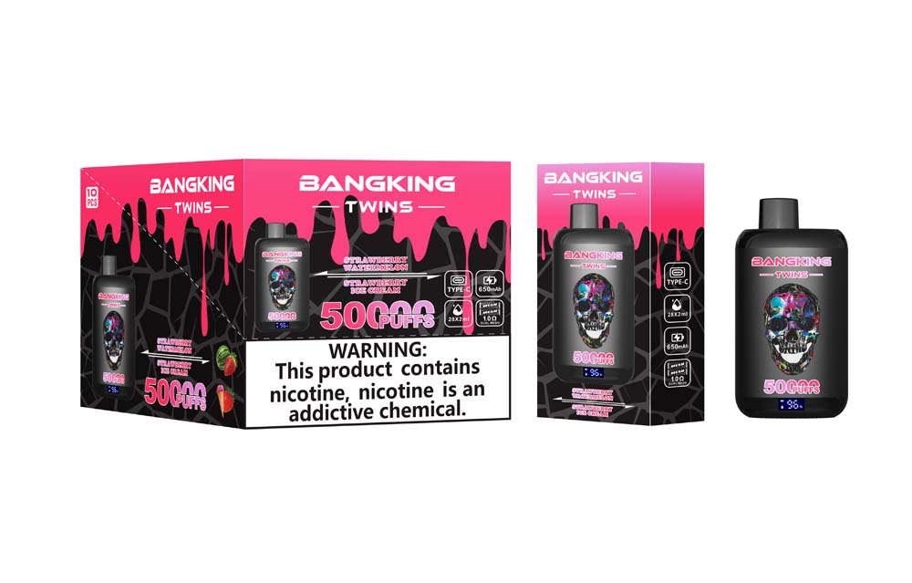Bang king kembar 50k puff vape sekali pakai