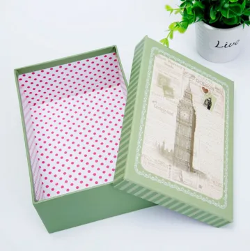 Popular Different Sizes of Clothes Box Customized