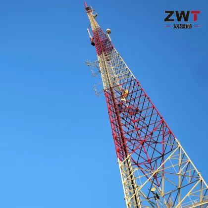 Three tube communication tower