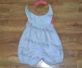 Baby Halter Boho Romper Odzież w stylu vintage