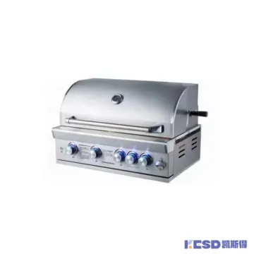BBQ Gas Grill Fast Heating Tabletop Camping Grill Oven Stainless Steel BBQ Grill with Motor