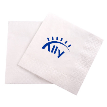 3-Ply Disposable White Napkins for Parties
