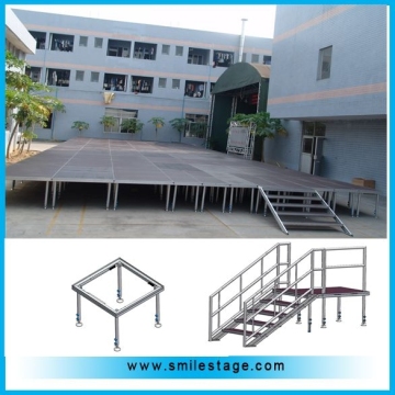 Rk Aluminum Assembling Stage with Adjustable Legs