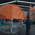 Grande tenda sferica personalizzata
